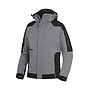 FHB® Softshell-Jacke  WALTER  grau-schwarz 1120