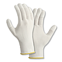 teXXor® Polyester-Strickhandschuh FINGERKUPPEN PU-BESCHICHTET weiß